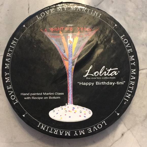 🆕Lolita Happy Birthday-Tini🍸 Hand painted - Picture 2 of 8